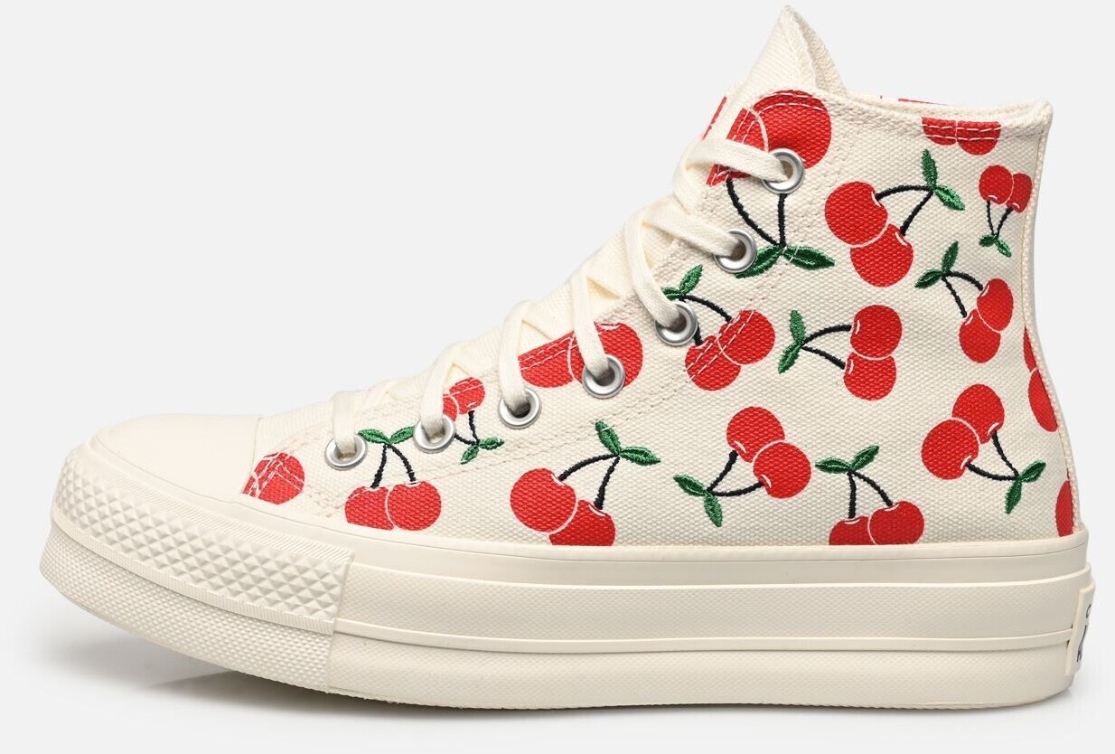 Red and green converse hotsell