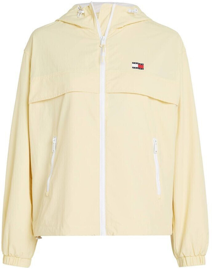 Tommy Hilfiger Zip-Thru Hooded Chicago Windbreaker (DW0DW17747) vanille