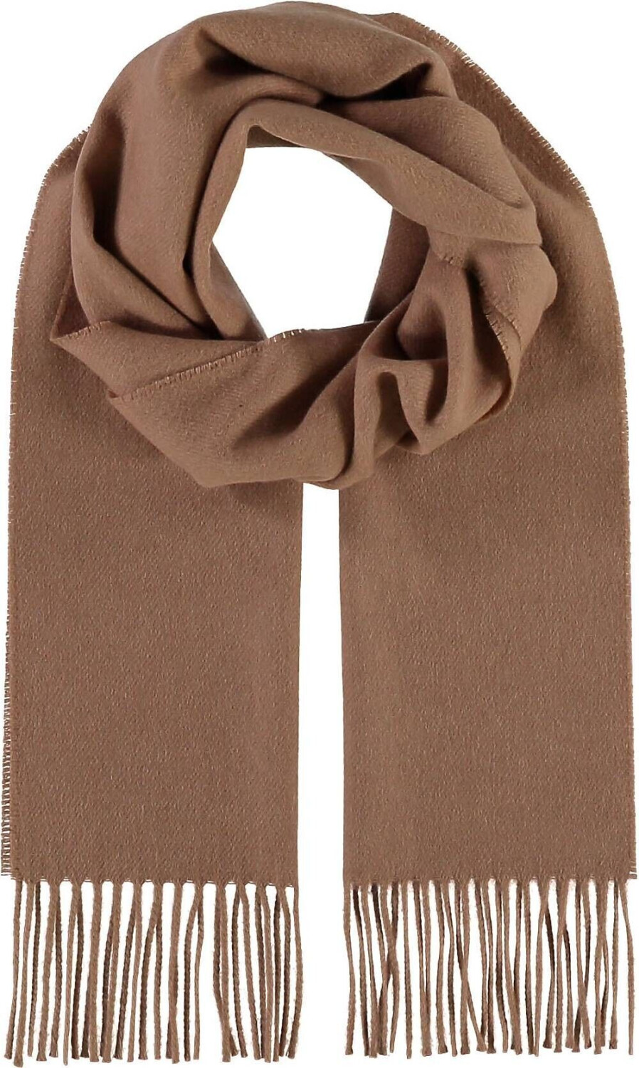 Fraas Wool Scarf with Fringes (627019)