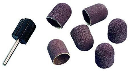 Peter Bausch 1629/T2 Sanding cap holder 13 mm incl. 20 sanding caps
