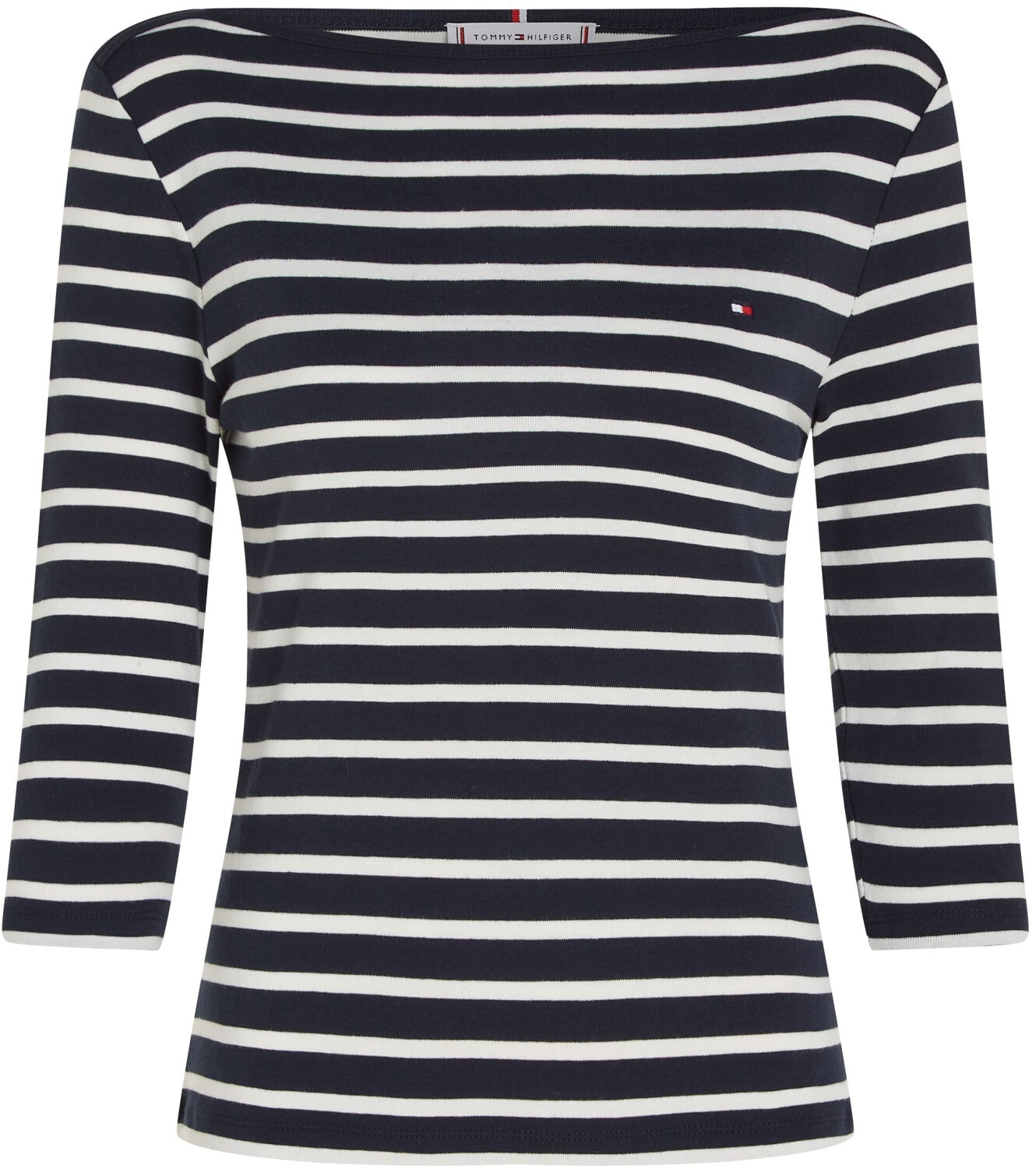 Tommy Hilfiger New Cody 3/4 sleeve T-shirt (WW0WW40589) breton stp / desert sky / ecru