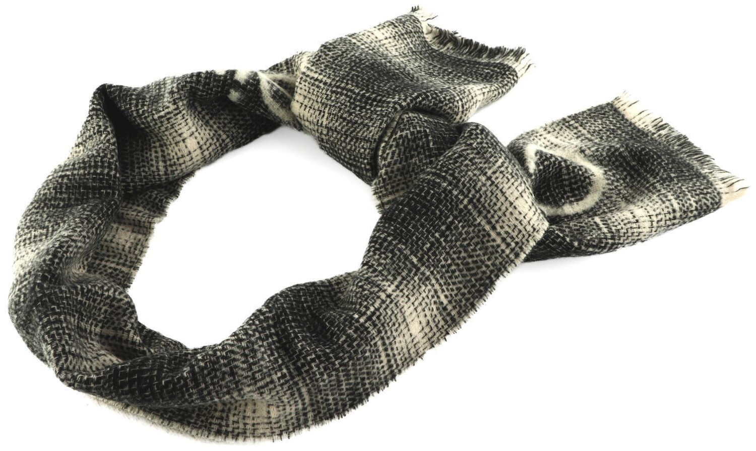 Calvin Klein Check Scarf (K50K510989) black and white check