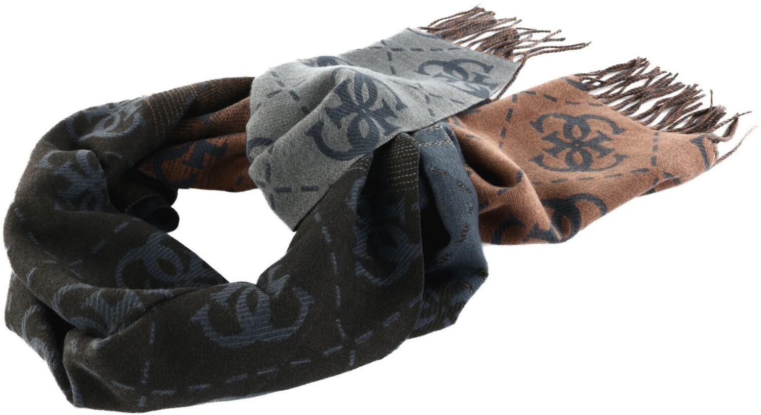 Guess Jacquard Scarf Macro 4g (AM9345POL03) black/brown ab 55,00  