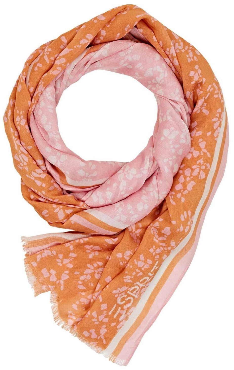 Esprit Printed Scarf (994EA1Q304) pastel orange