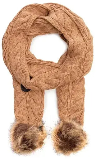 Guess Scarf 25x180 (AW9958WOL03) coffee cream