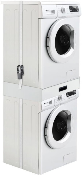 en.casa Verbindungsrahmen für Waschmaschine/Trockner mit Schublade, Bild 6