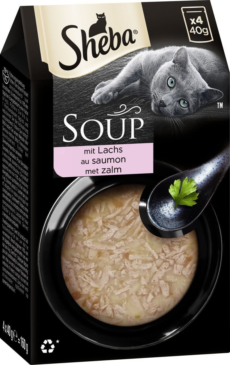 Sheba Classic Soup with Salmon 40x 40g