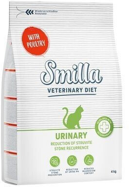 Smilla Veterinary Diet Urinary Poultry dry cat food 10kg