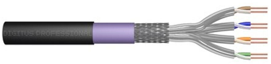 Digitus CAT 7 S/FTP Verlegekabel 500m schwarz