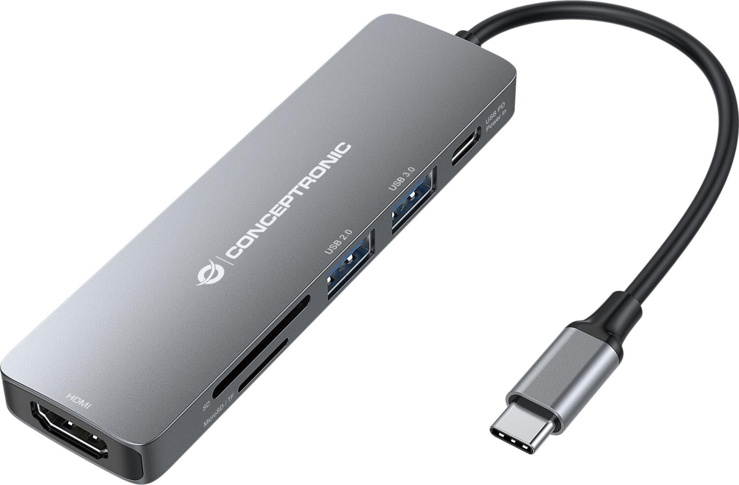 Conceptronic 6-in-1 USB-C Dock DONN11G
