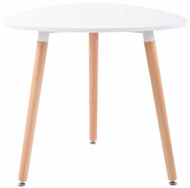 CLP Table Abenra 80cm Natura white (202777702)