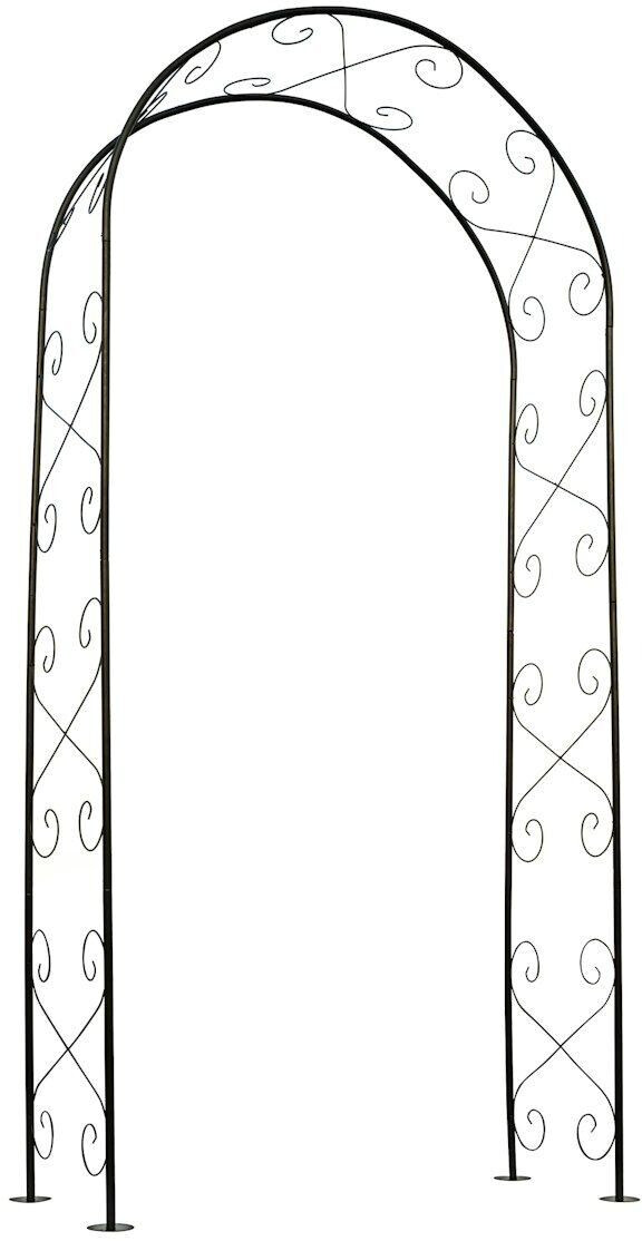 Ubbink metal rose arch H230 x 100 x 37 cm