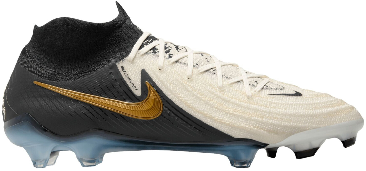 Nike Phantom Luna 2 Elite FG High-Top (FJ2572) white/metallic gold coin/black