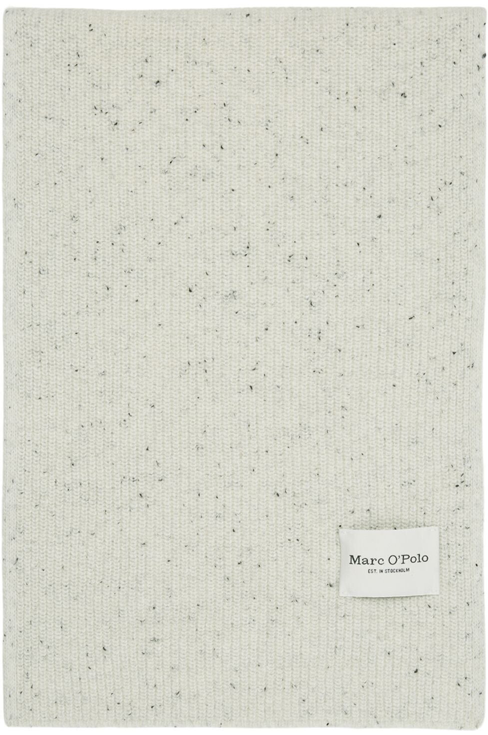 Marc O'Polo Knitted Scarf (330 5066 02044) white cotton