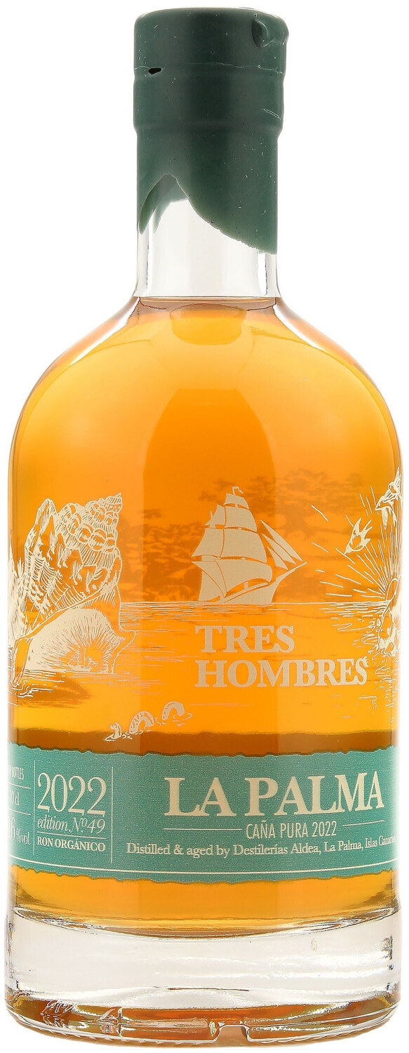 Tres Hombres Edition 49 La Palma Cana Pura 2022 0,7l 40.6%