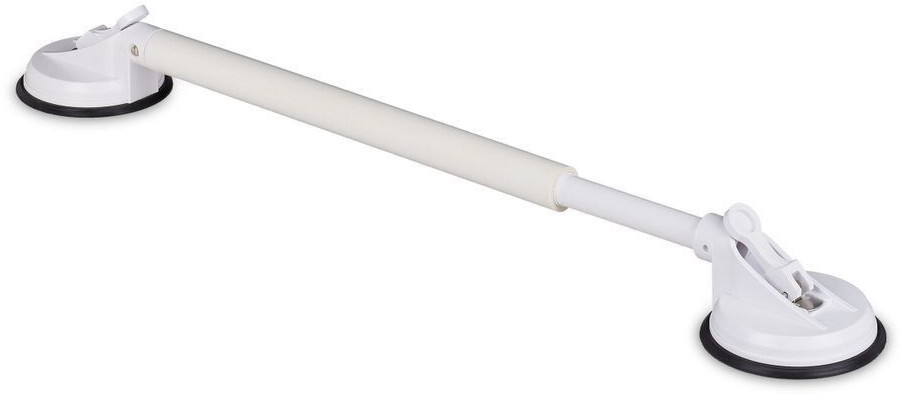 Relaxdays Suction handle extendable 67-79.5 cm white