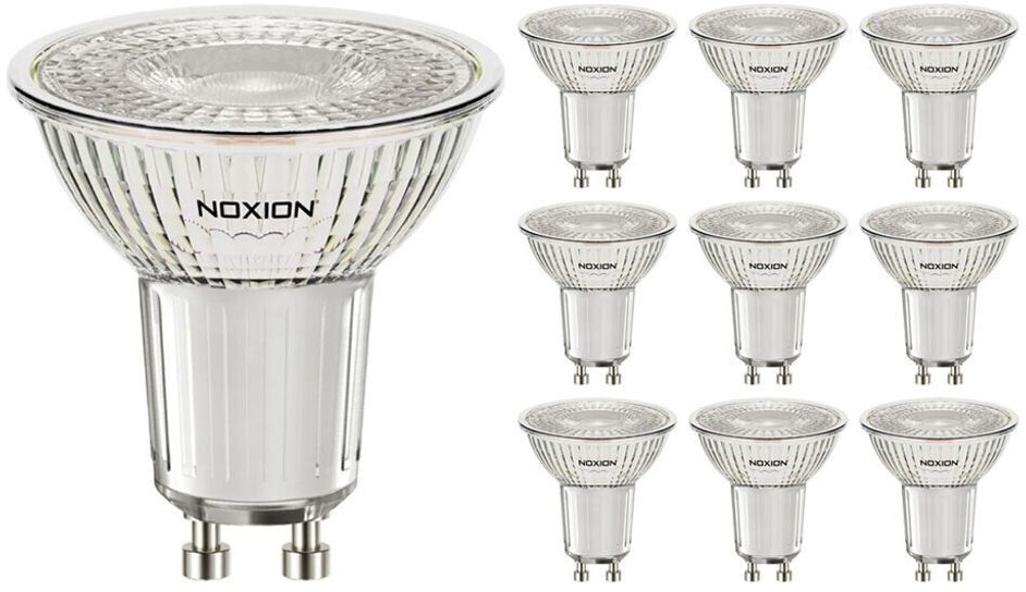 Noxion 10x LED spot GU10 PAR16 4W 345lm 36D - 827 Extra warm white | Dimmable - replacement for 50W