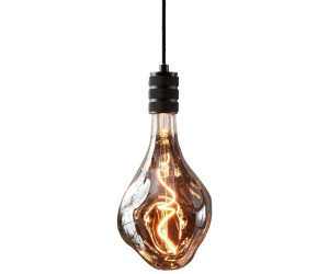 Lampadina LED A Filamento Eglo E27 – 4W, Nero Trasparente, Dimmerabile, 1700K, Luce Calda, Design Vintage A Specchio