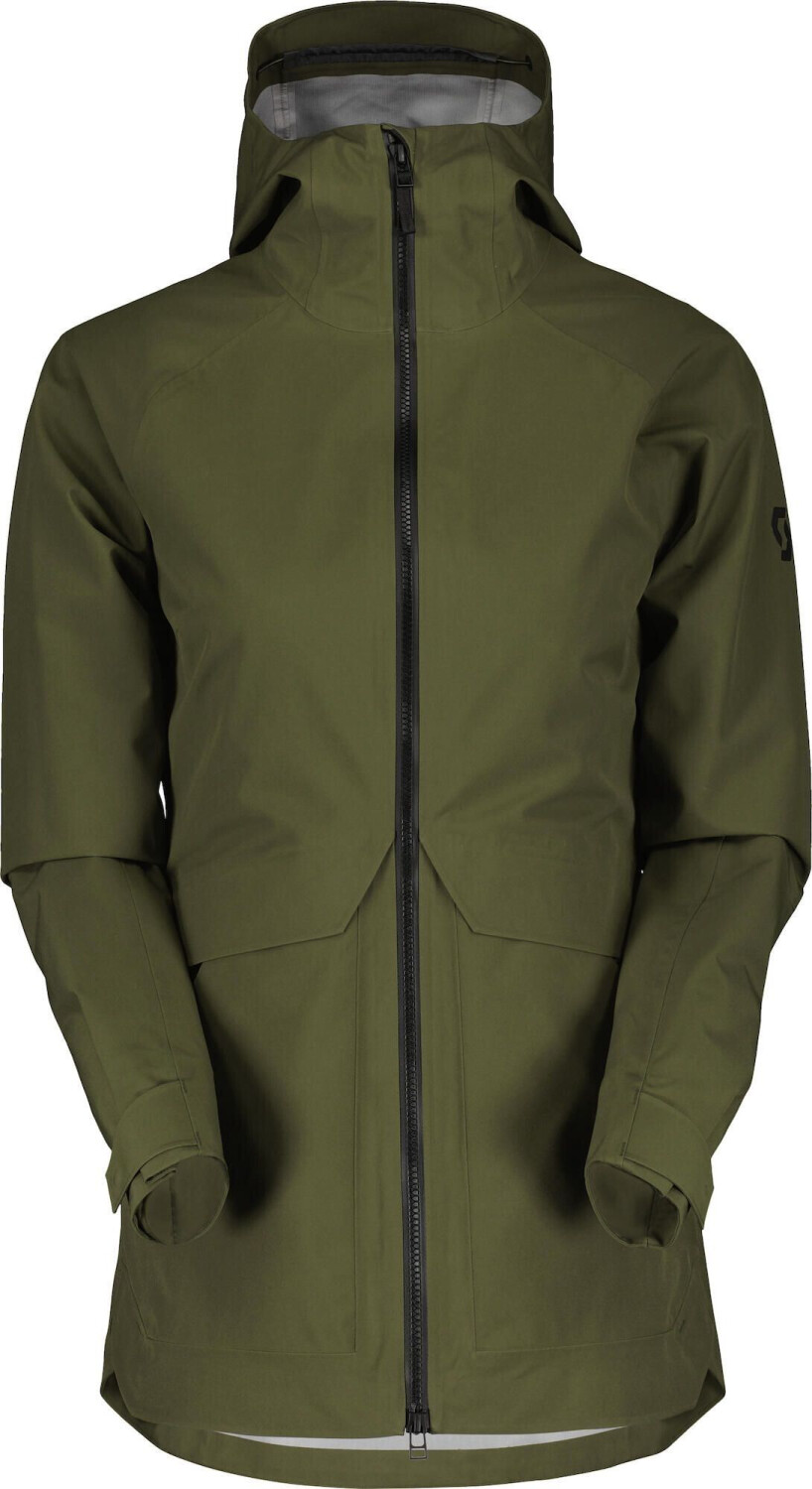 Scott Jacket W's Tech Coat 3L fir green (7340)