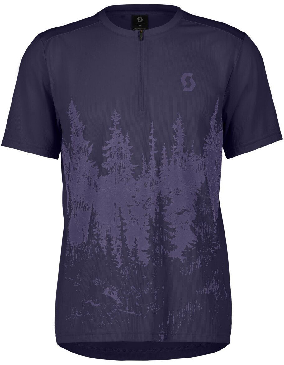 Scott Trail Flow Zip Trikot purple