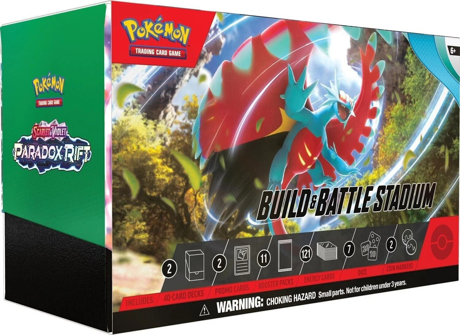 Pokémon Scarlet & Violet - Build and Battle Stadium Box Paradox Rift (EN)