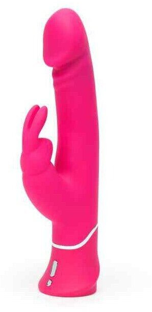 happyrabbit Realistic Dual Density Rabbit Vibrator Pink