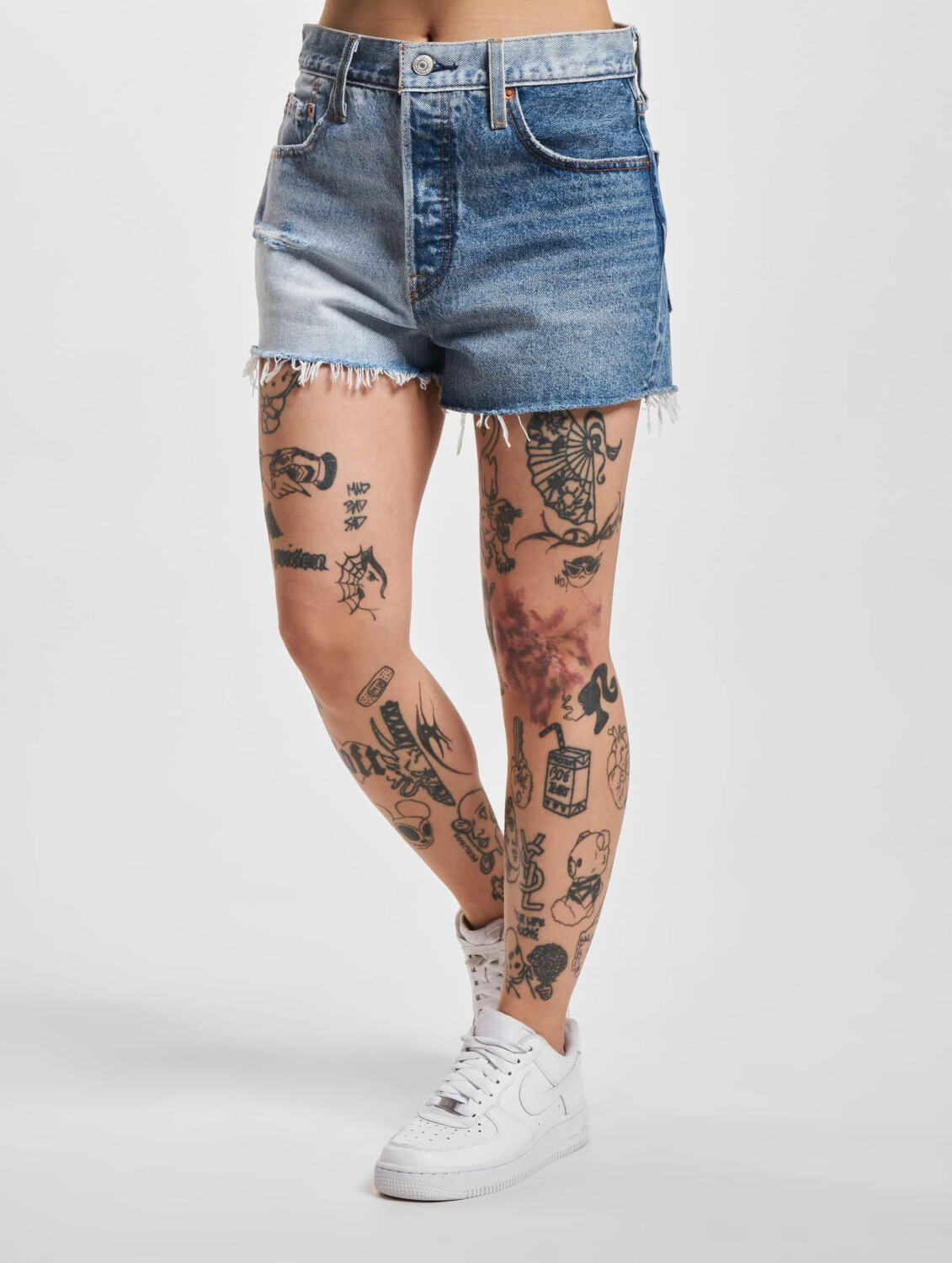 Levi s 501 Original Two Tone Shorts A5314 indigo destructed ab 21 99 Preisvergleich bei idealo