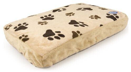 Duvo+ Rectangular cushion with paw print