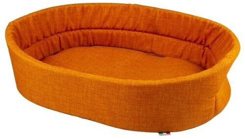 Duvo+ Dogrelax Bed with entry Tangerine