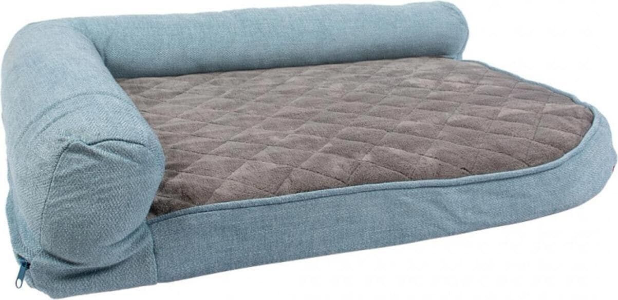 Duvo+ Foam Bed Tweed Sky