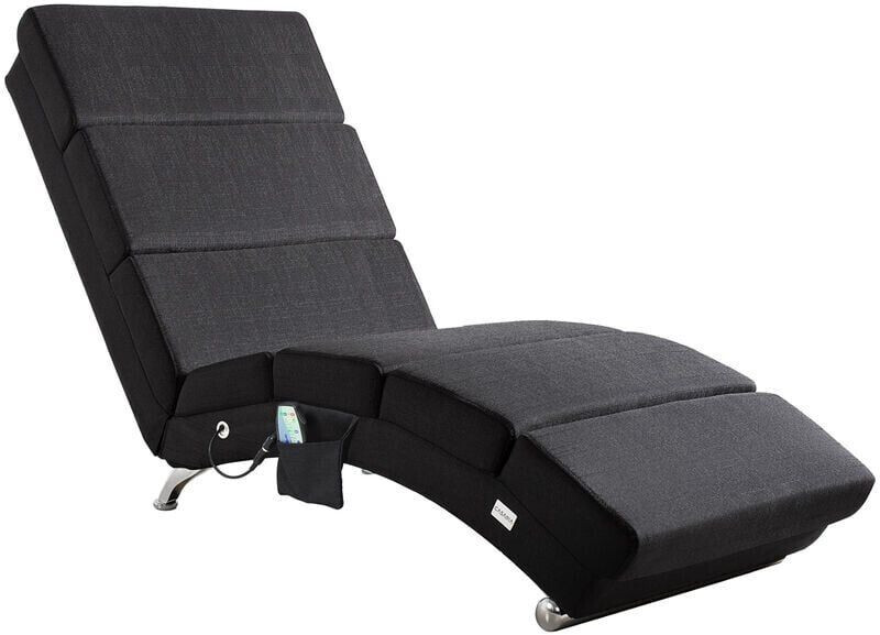 Casaria London Fabric Black with heating function