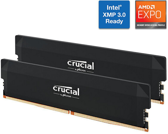Crucial Pro Overclocking 32GB Kit DDR5-6000 CL36 (CP2K16G60C36U5B), Bild 3