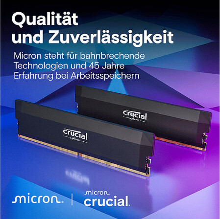 Crucial Pro Overclocking 32GB Kit DDR5-6000 CL36 (CP2K16G60C36U5B), Bild 8