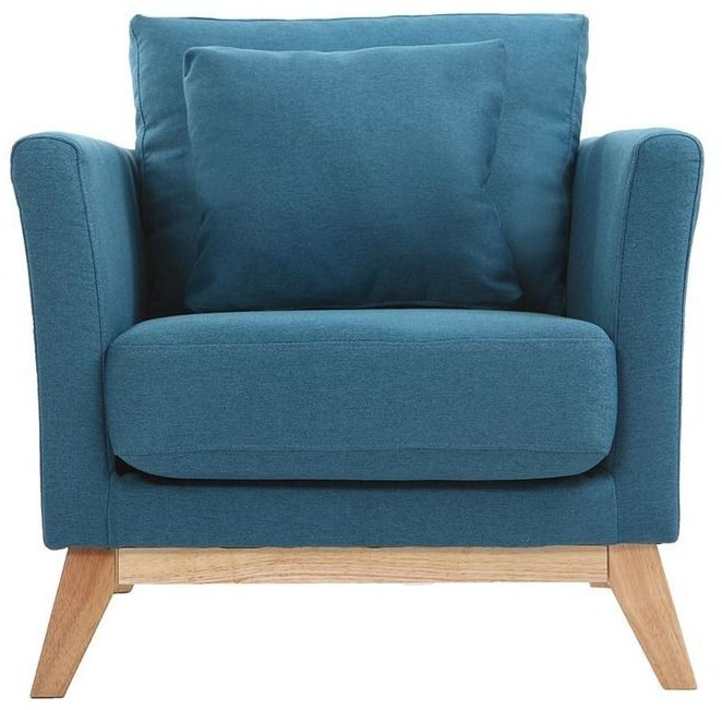 Miliboo Armchair Oslo Light Blue