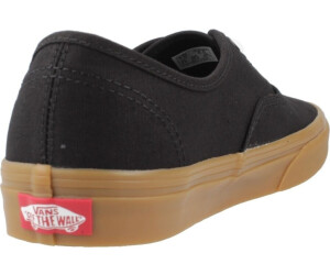 Black gum authentic vans 2025