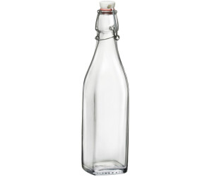 Bormioli Swing Bottiglia In Vetro Con Tappo A Scrocchetto 0,5L – Trasparente, Confezione Da 12 - 2