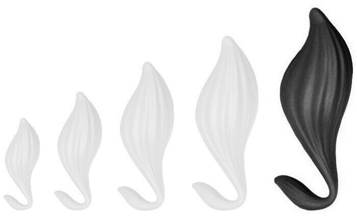 DarkSil Bulby XXL Silicone Plug 22 x 10cm Black