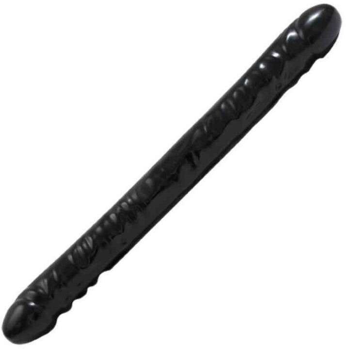 Doc Johnson Veined Double Heade Black