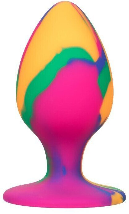 CalExotics Cheeky Large Tie-Dye Plug Multicolor 4,5 cm