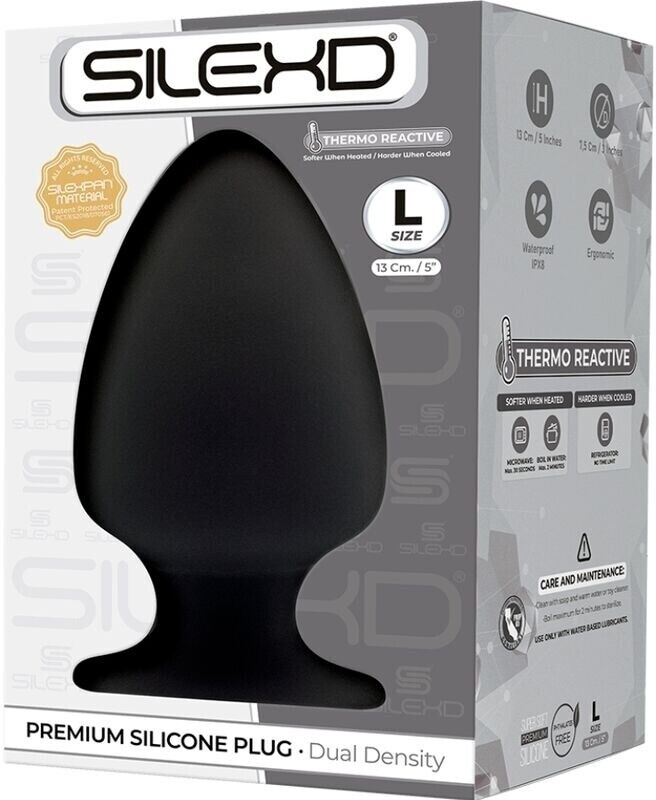 SILEXD Premium Silicone Plug L 7,2 cm