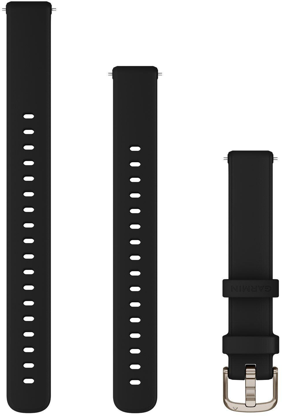 Garmin Strap for Lily 2/Classic 14mm 010-13302-02 Silicone Black