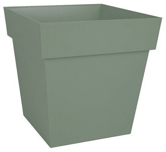 EDA Pot carré Toscane 87 L vert tilleul
