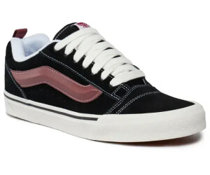 Vans negras rosas hot sale
