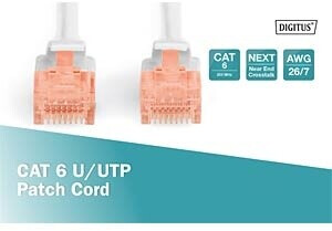 Digitus CAT 6 U/UTP Patchkabel 2m grau, Bild 4