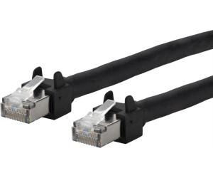 Metz Connect CAT 5E S/UTP Patchkabel 1m schwarz