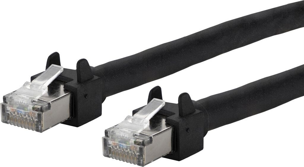Metz Connect CAT 5E S/UTP Patchkabel 1m schwarz