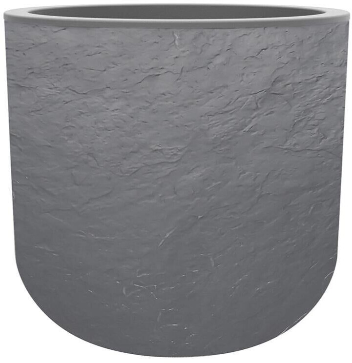 EDA Pot rond Volcania'Up 50 cm 67 L gris galet