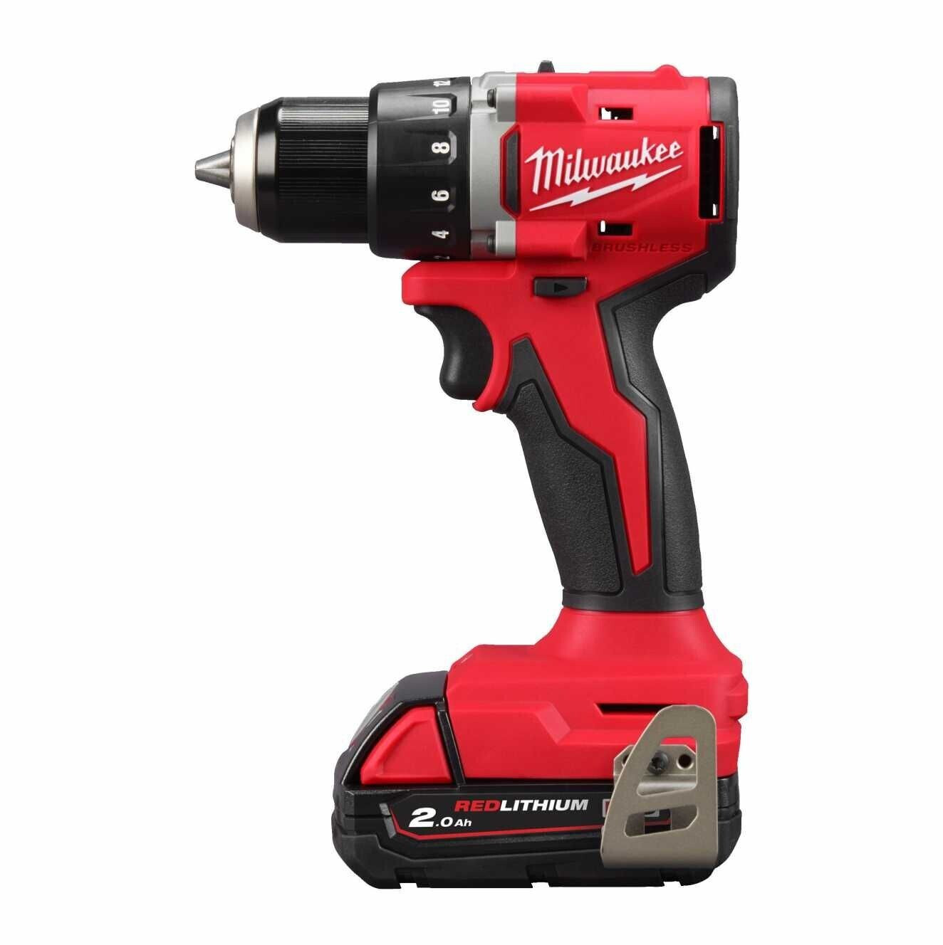Milwaukee M18BLDDRC-202C (4933492833) ab 247,00 € | Preisvergleich 
