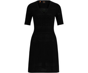 Hugo boss strickkleid schwarz Clearance
