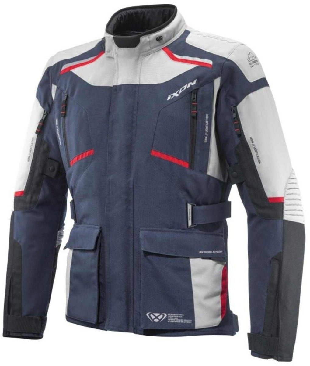 IXON Blouson Midgard bleu/gris/noir